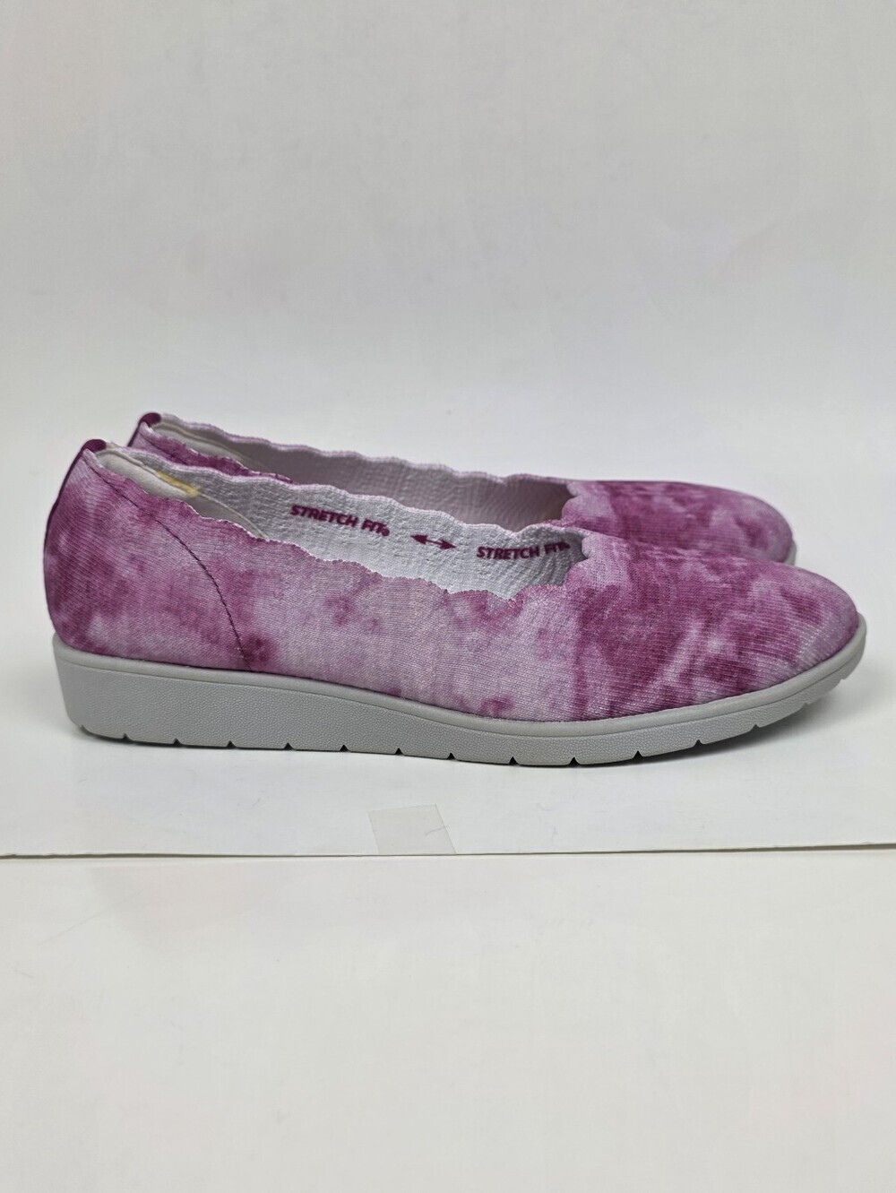 Skechers Cleo FLEX Wedge Tie Dye Pink NEW - 8.5 - Picture 2 of 12